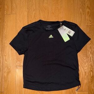 BRAND NEW Adidas Black Short Sleeve Logo Tee